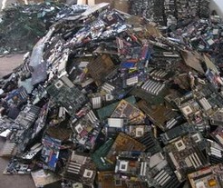 青浦子玉电子厂​废品回收案例